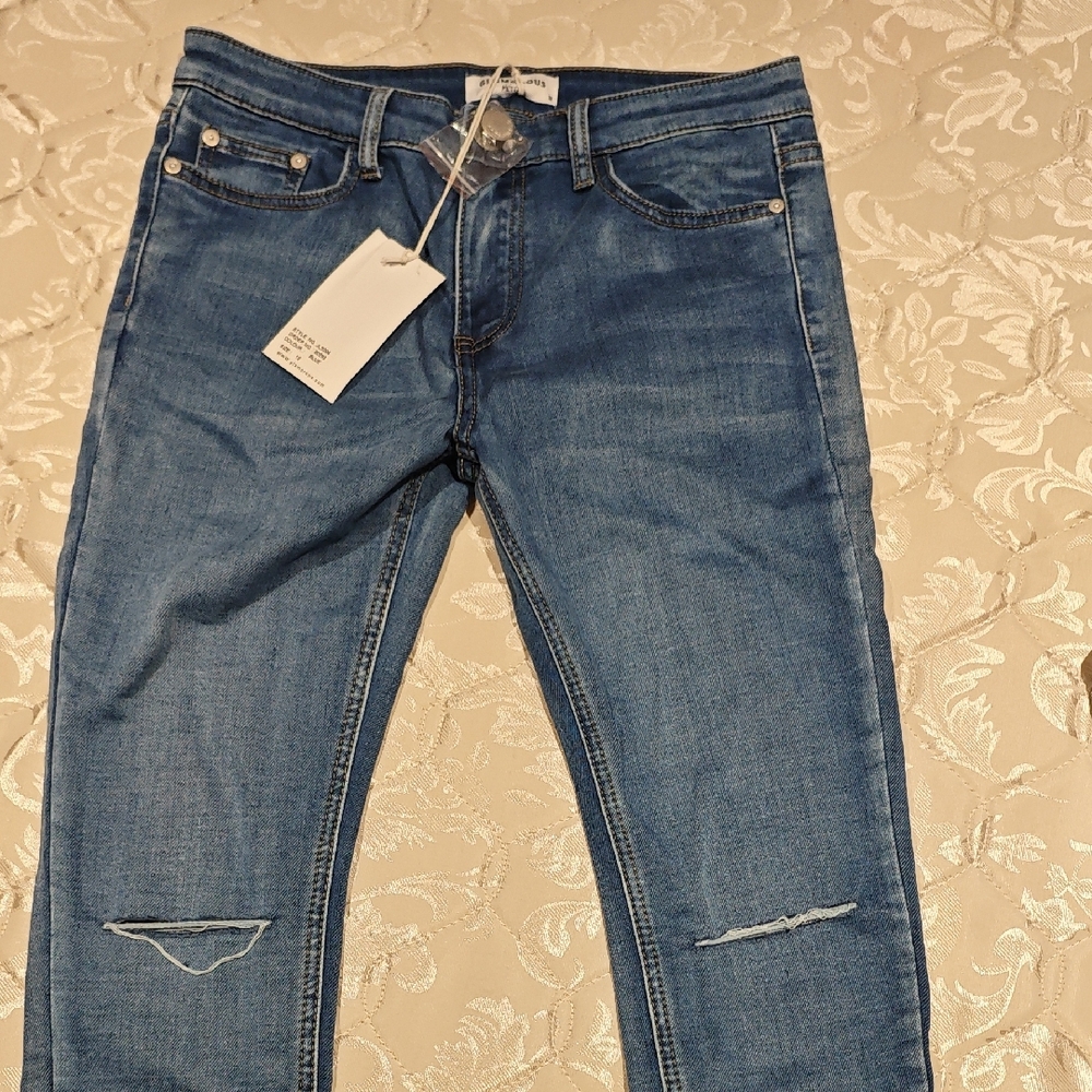 lady's Blue Jeans